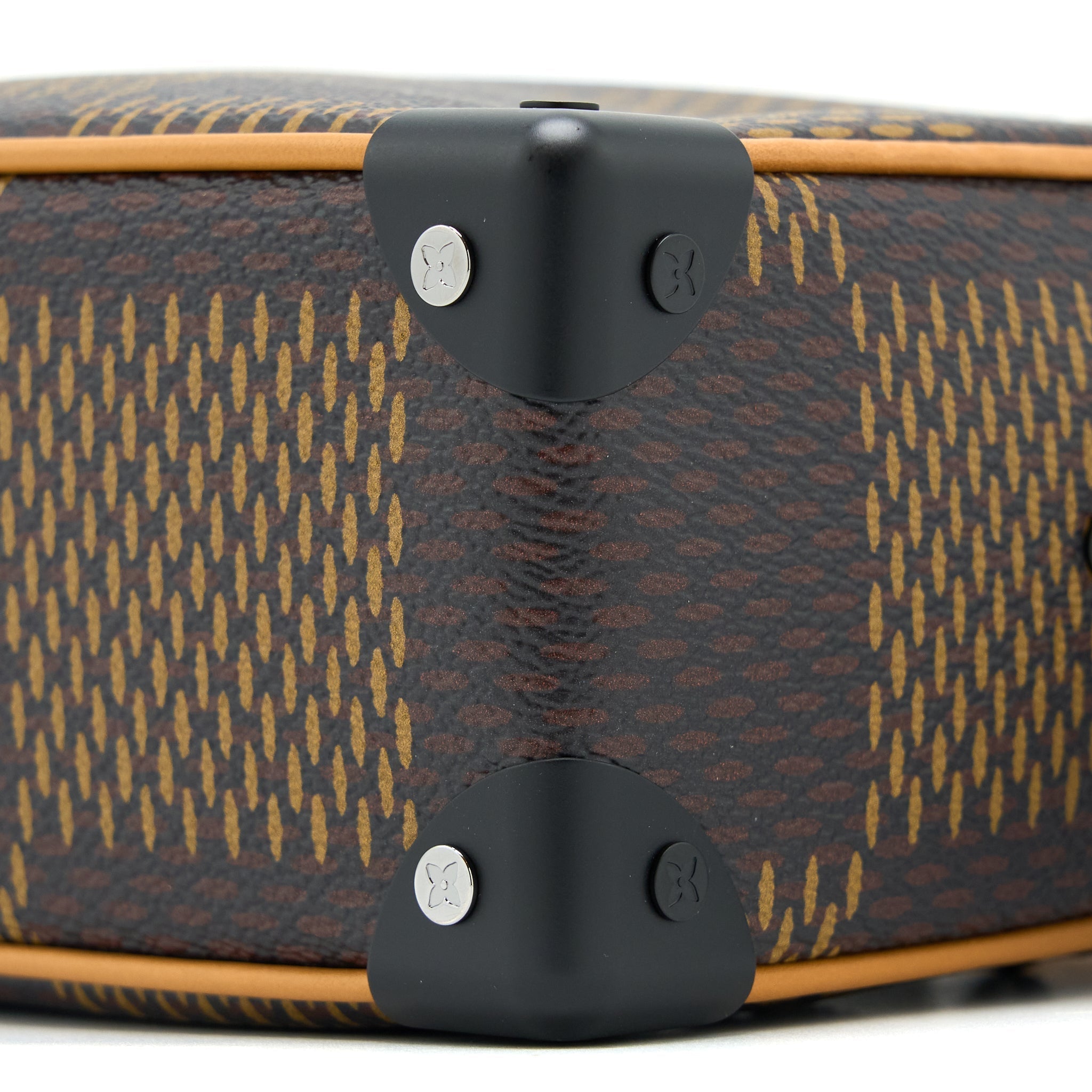 MINI SOFT TRUNK LIMITED EDITION SUTURES TOILES BLACK HARDWARE