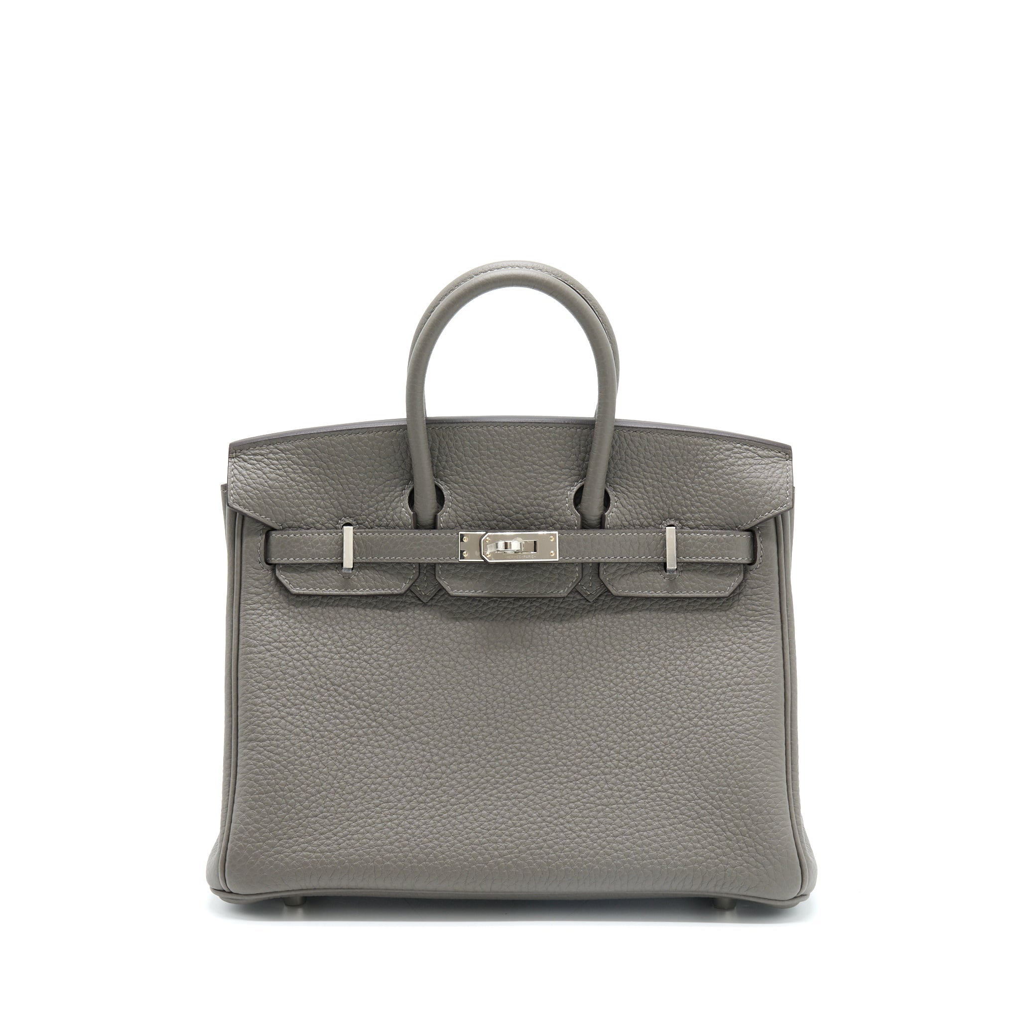 HERMES BIRKIN 25 TOGO GRIS MEYER SHW