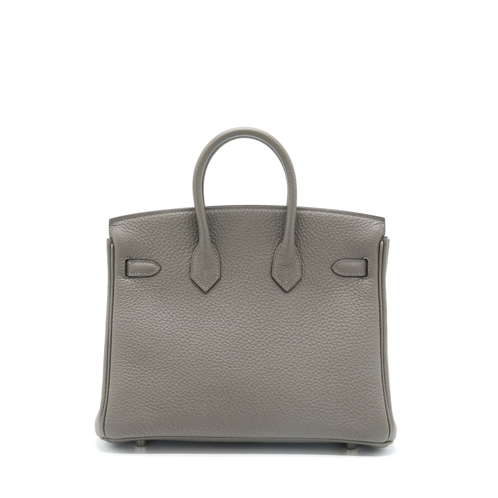 HERMES BIRKIN 25 TOGO GRIS MEYER SHW