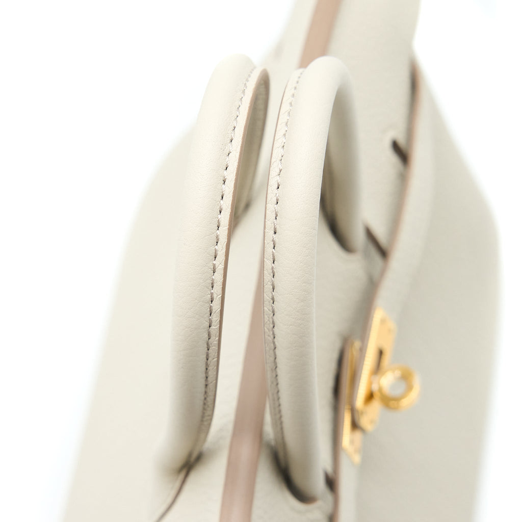 HERMES BIRKIN 25 TOGO BETON GHW