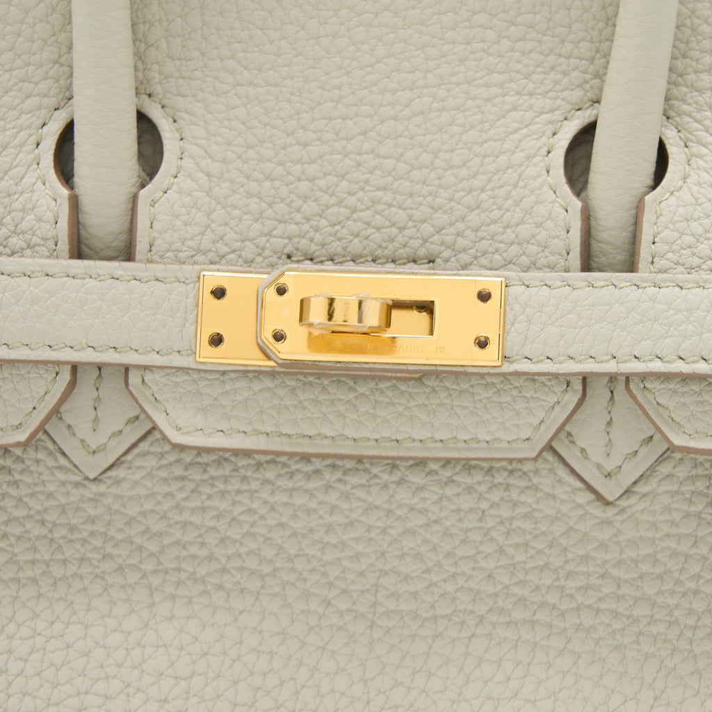 HERMES BIRKIN 25 TOGO BETON GHW