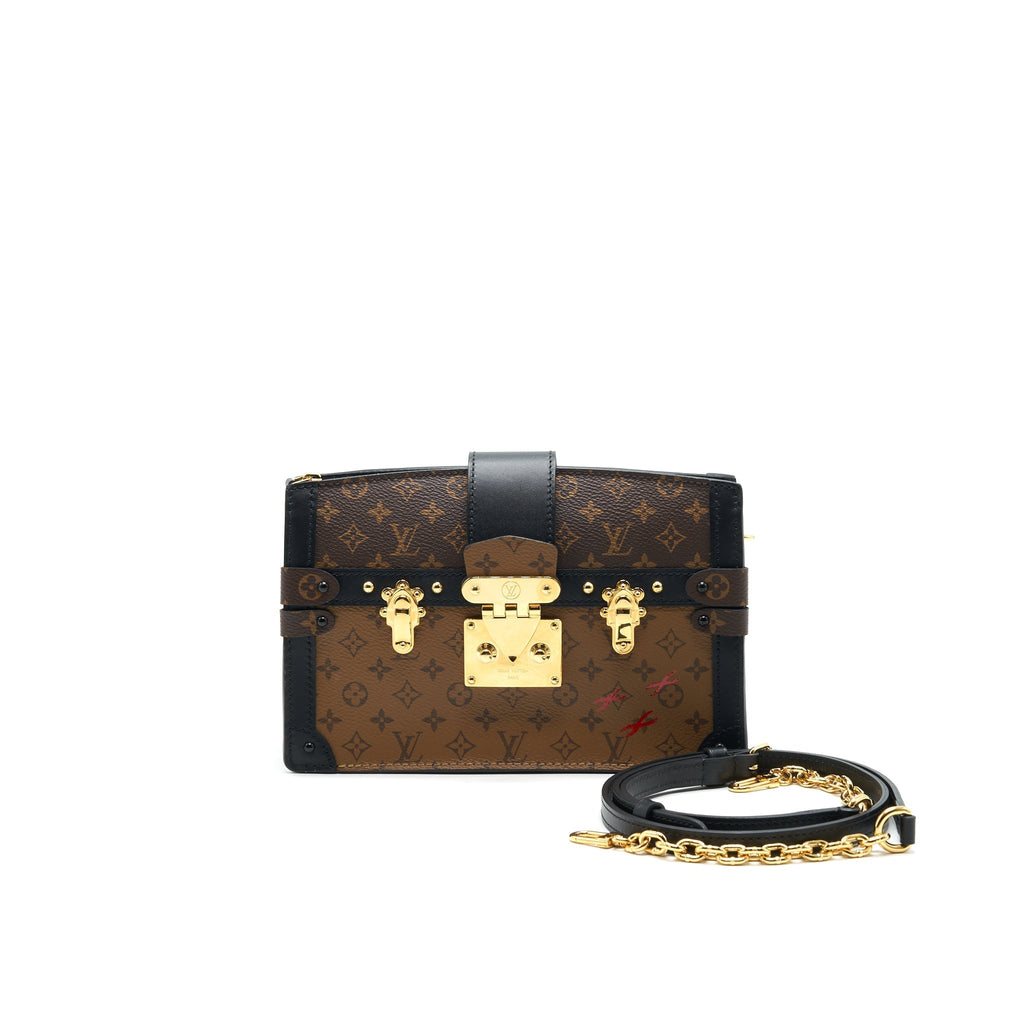 TRUNK CLUTCH MONOGRAM CANVAS