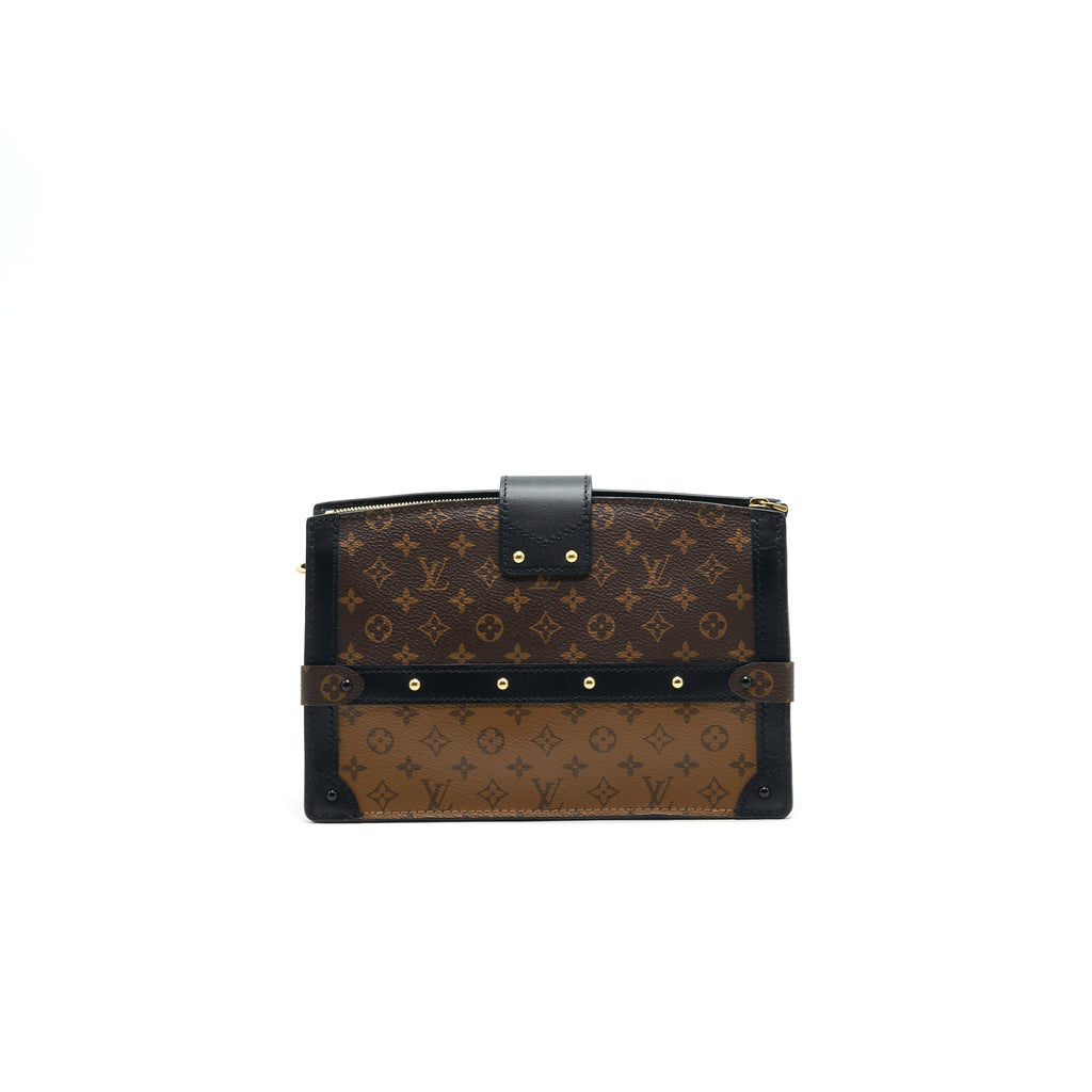 TRUNK CLUTCH MONOGRAM CANVAS