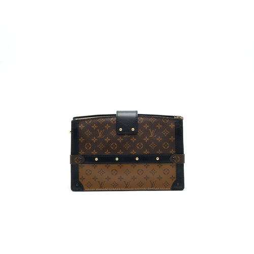 TRUNK CLUTCH MONOGRAM CANVAS