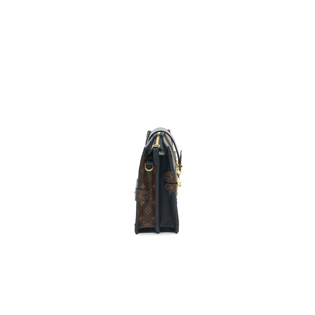 TRUNK CLUTCH MONOGRAM CANVAS
