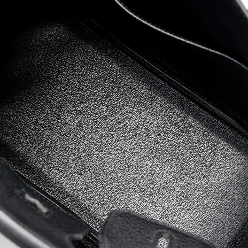HERMES BIRKIN 25 TOGO BLACK GHW