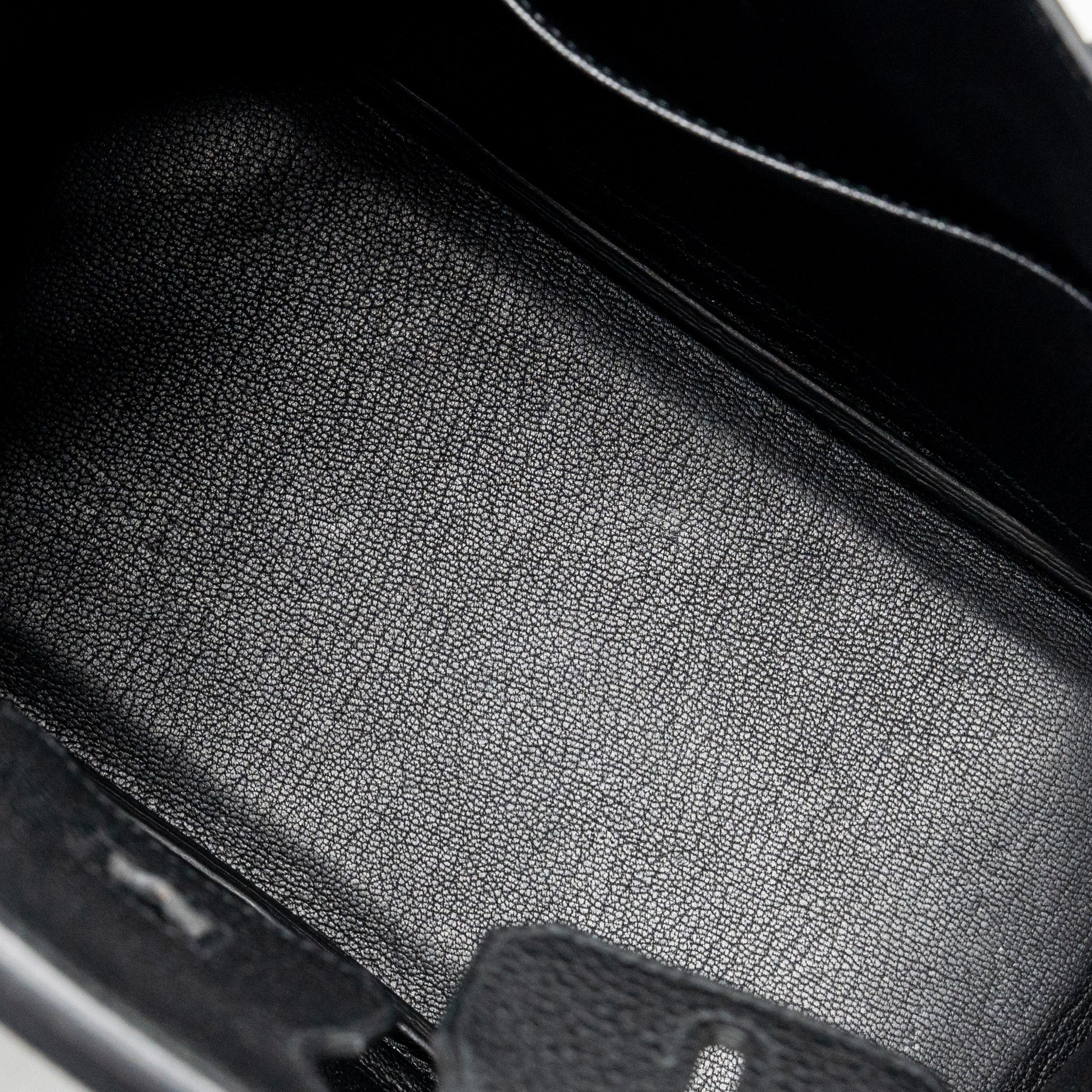 HERMES BIRKIN 25 TOGO BLACK GHW