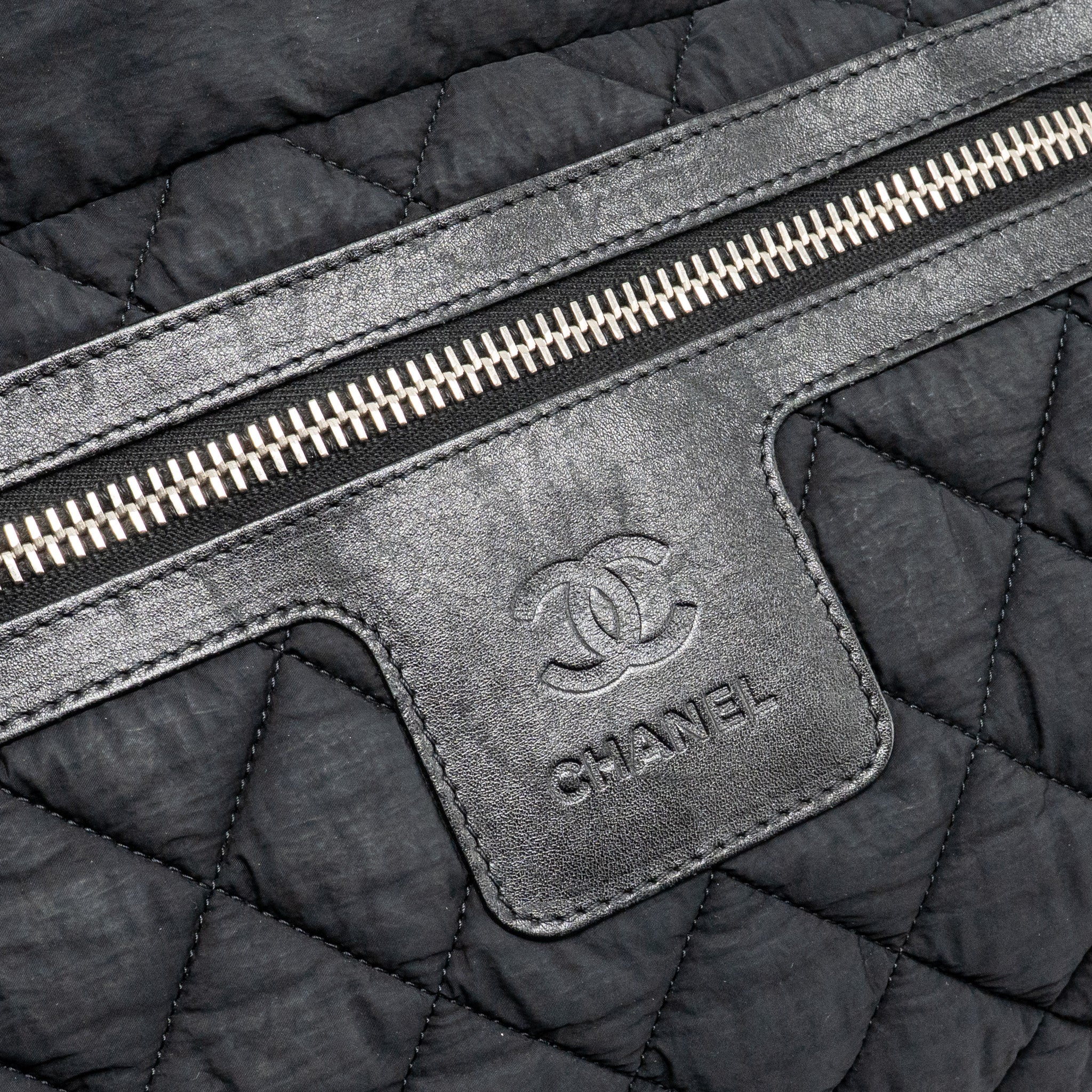 COCOON TRAVEL TOTE BAG NYLON/CANVAS BLACK SHW