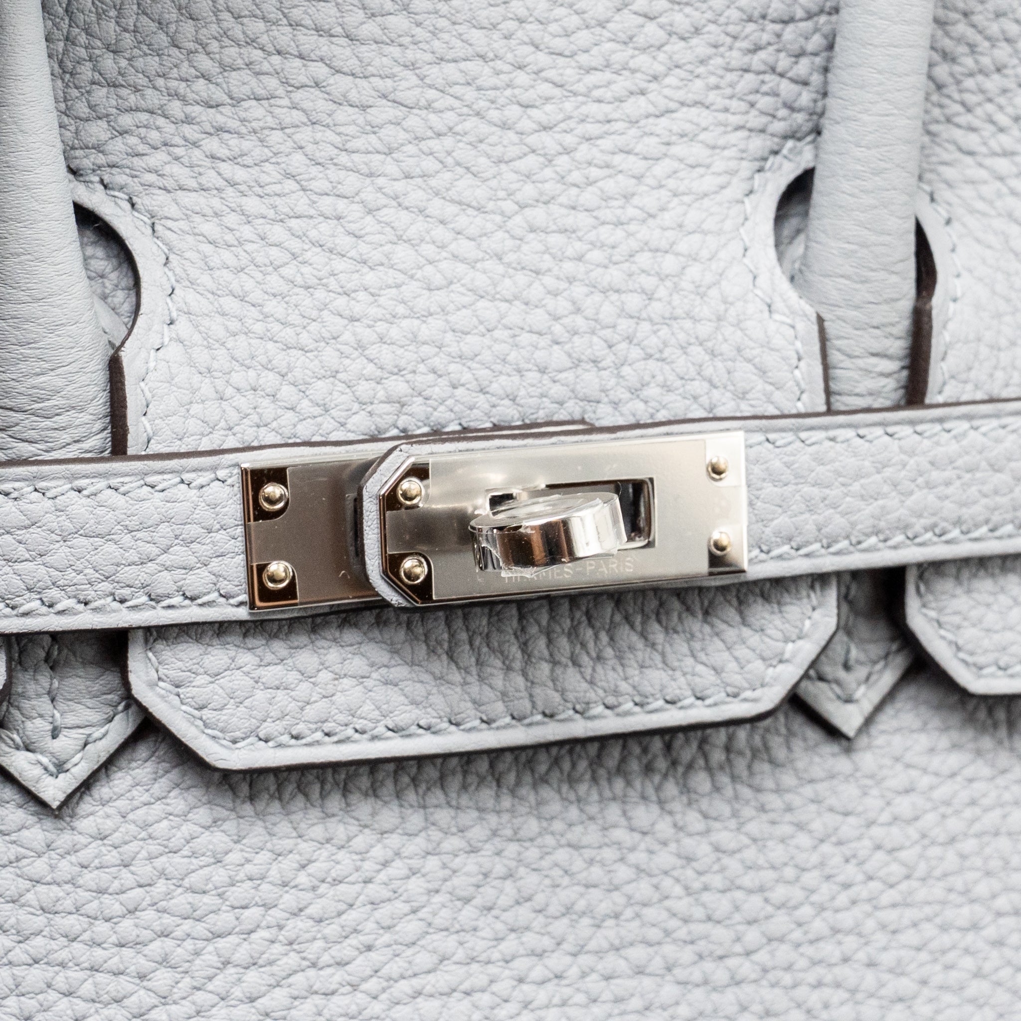 HERMES BIRKIN 25 TOGO GRIS PANTIN SHW