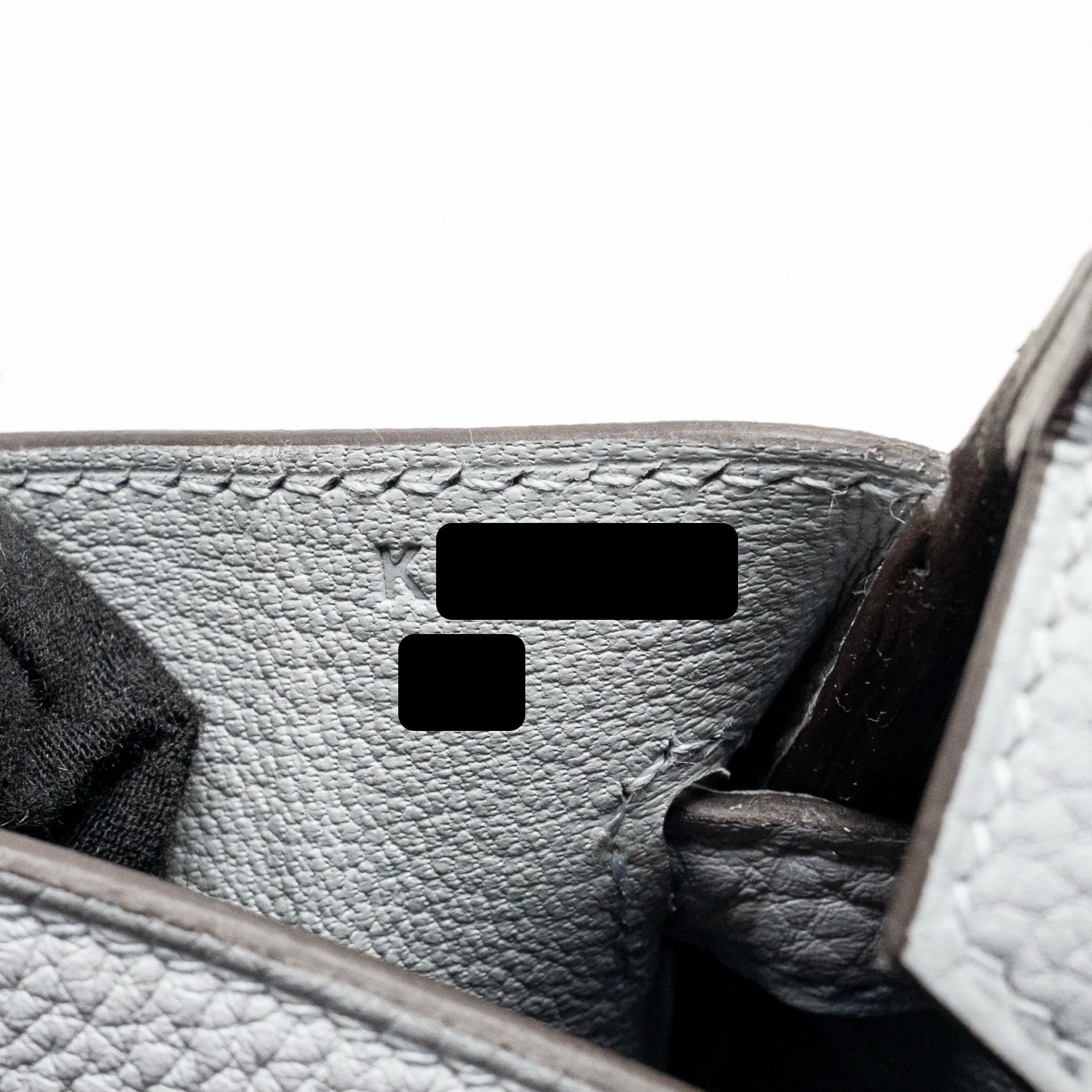HERMES BIRKIN 25 TOGO GRIS PANTIN SHW