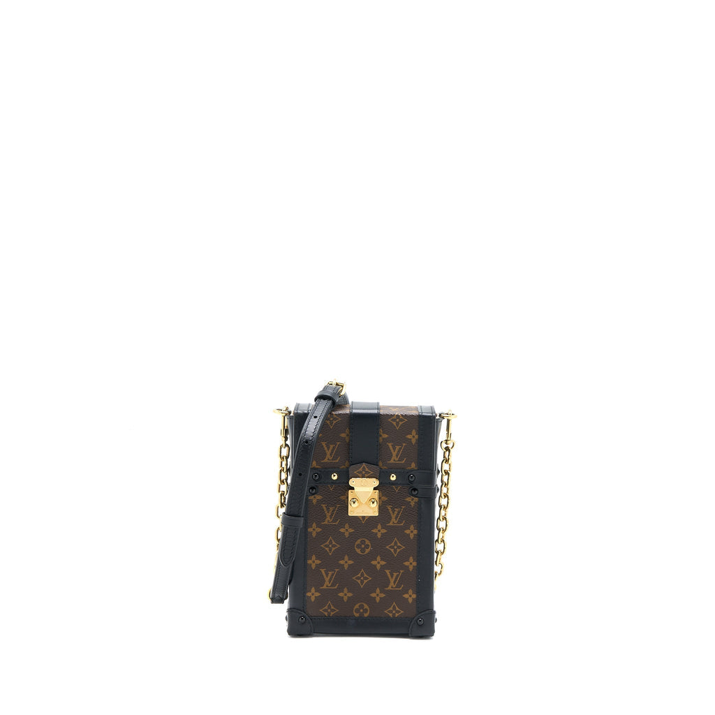 VERTICAL TRUNK POCHETTE MONOGRAM CANVAS GHW