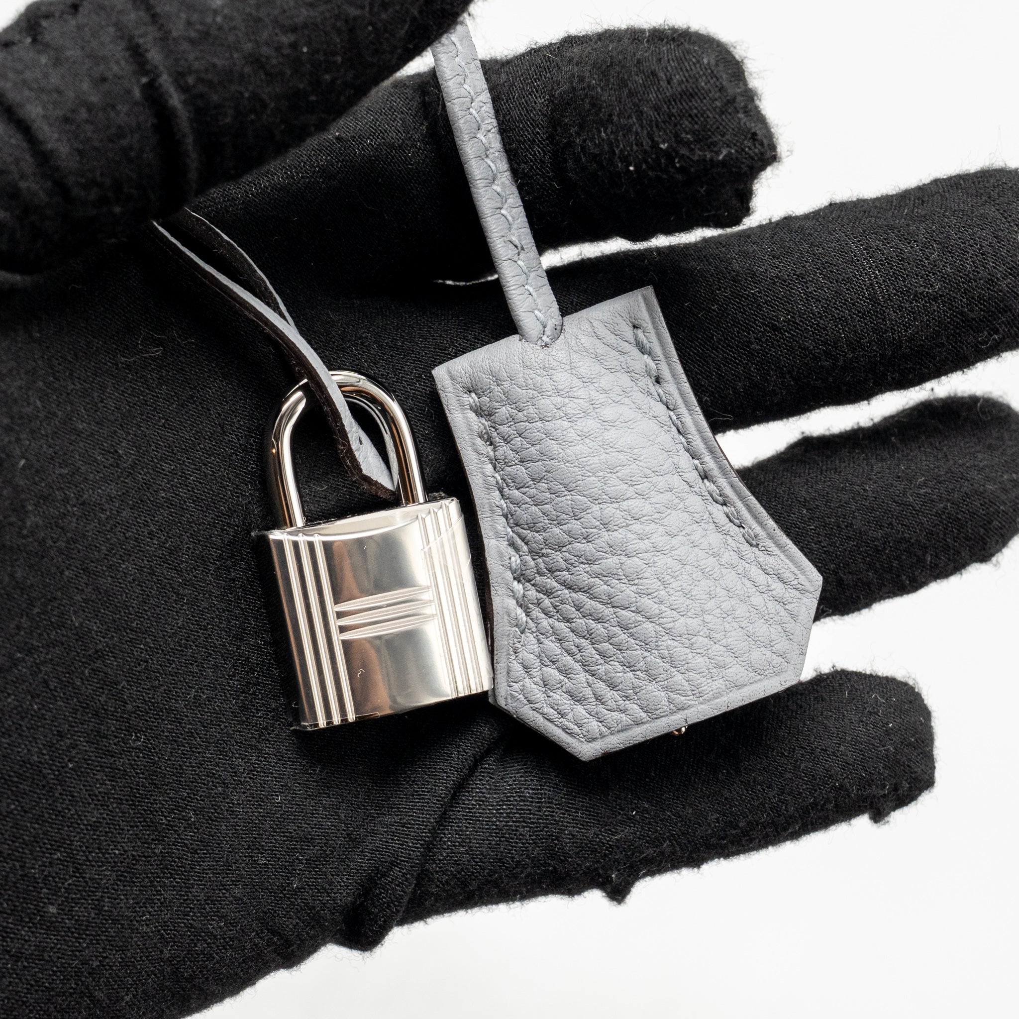 HERMES BIRKIN 25 TOGO GRIS PANTIN SHW