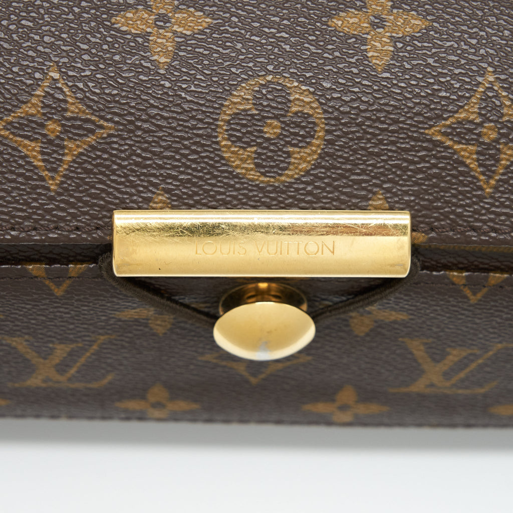 MESSENGER CROSSBODY BAG MONOGRAM CANVAS GHW