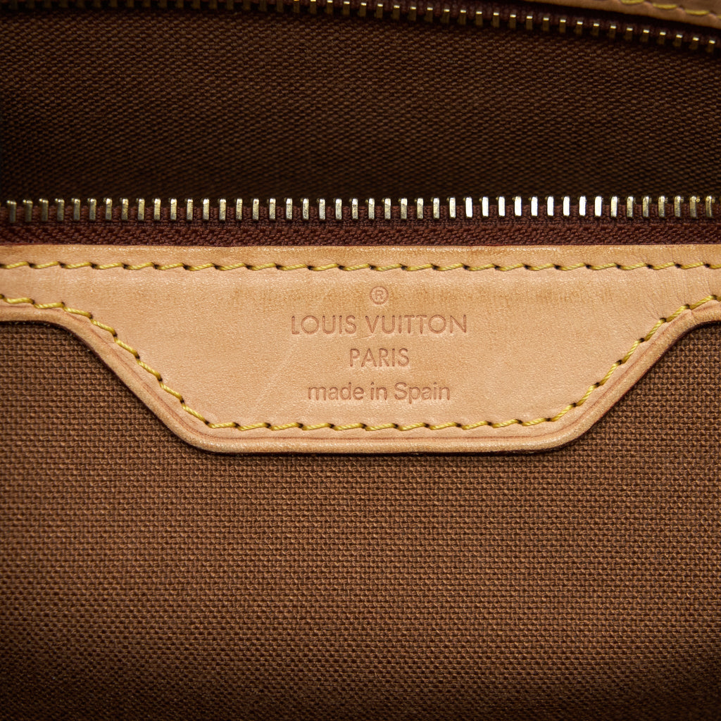 MESSENGER CROSSBODY BAG MONOGRAM CANVAS GHW