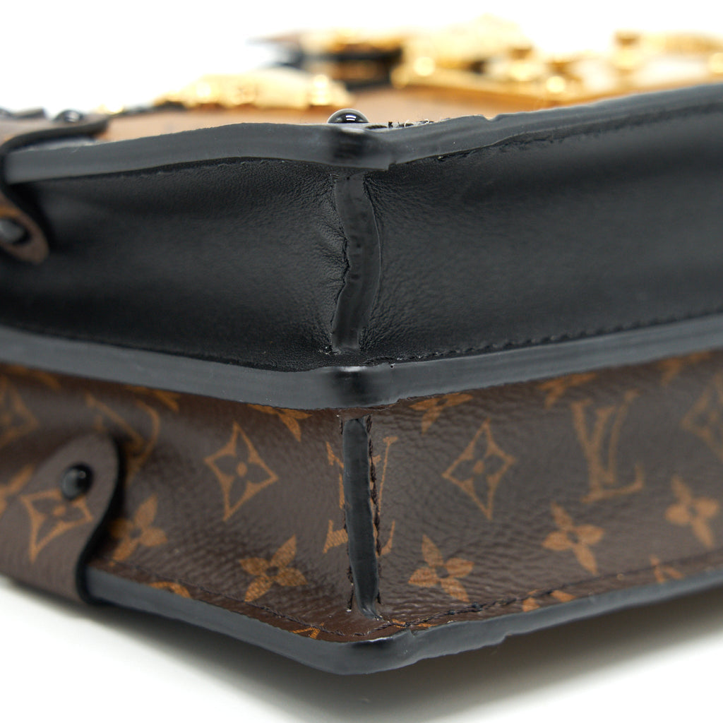 TRUNK CLUTCH MONOGRAM CANVAS