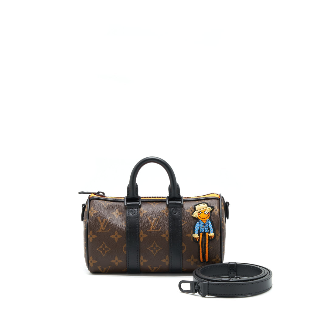 KEEPALL XS ZOOM WITH FRIENDS BLACK HARDWARE