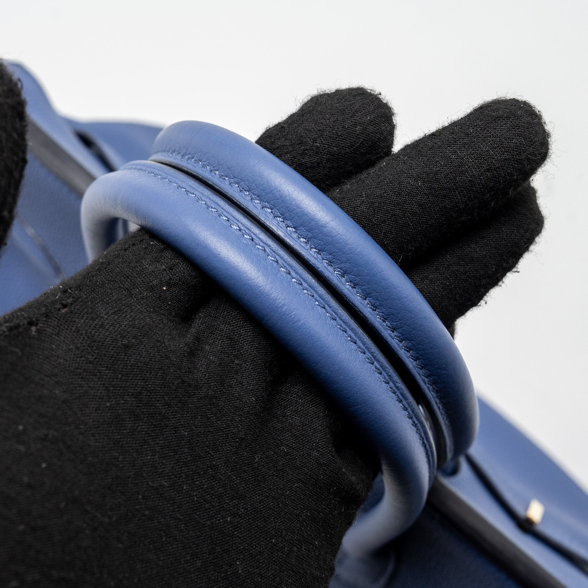 HERMES BIRKIN 30 TOGO BLUE BRIGHTON GHW