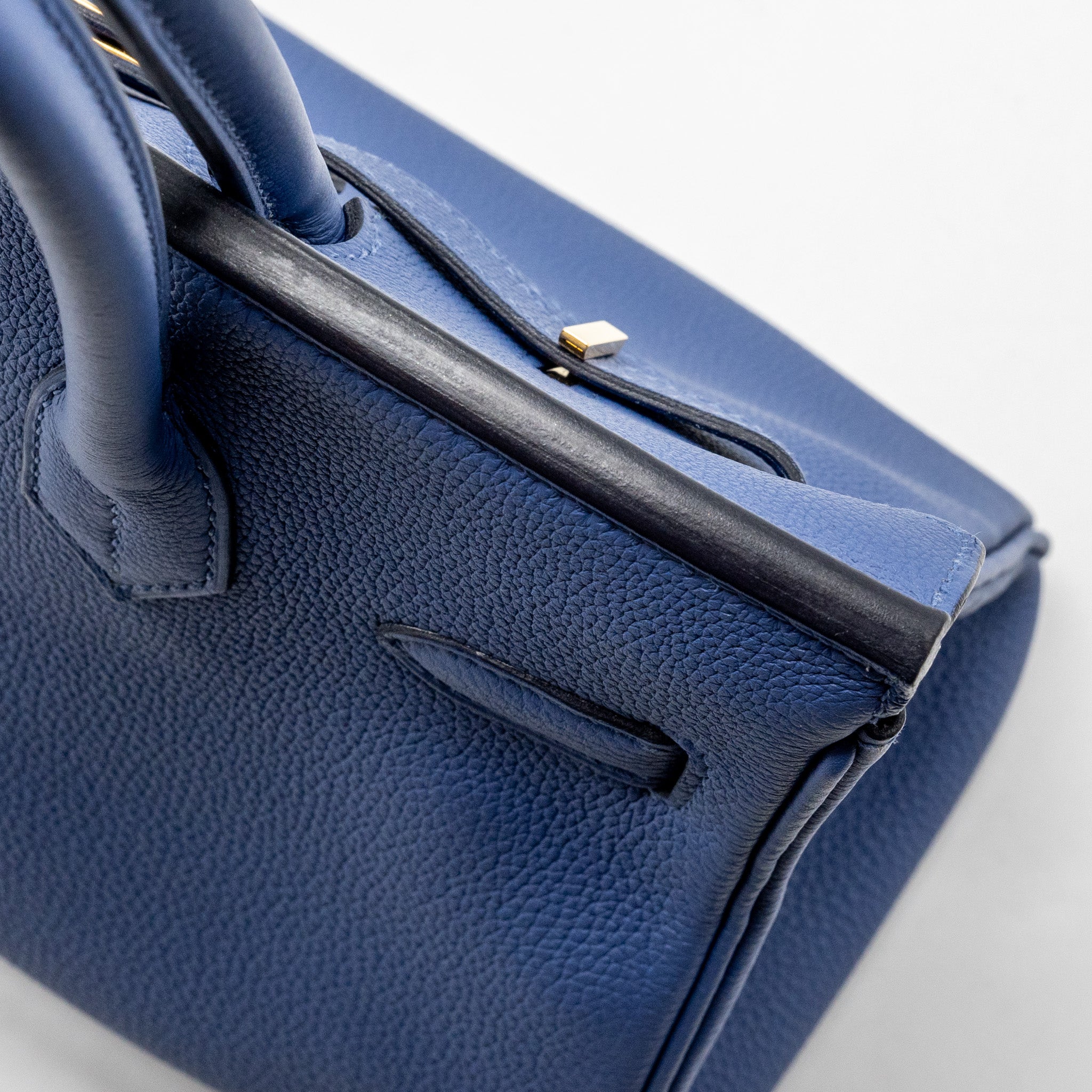 HERMES BIRKIN 30 TOGO BLUE BRIGHTON GHW