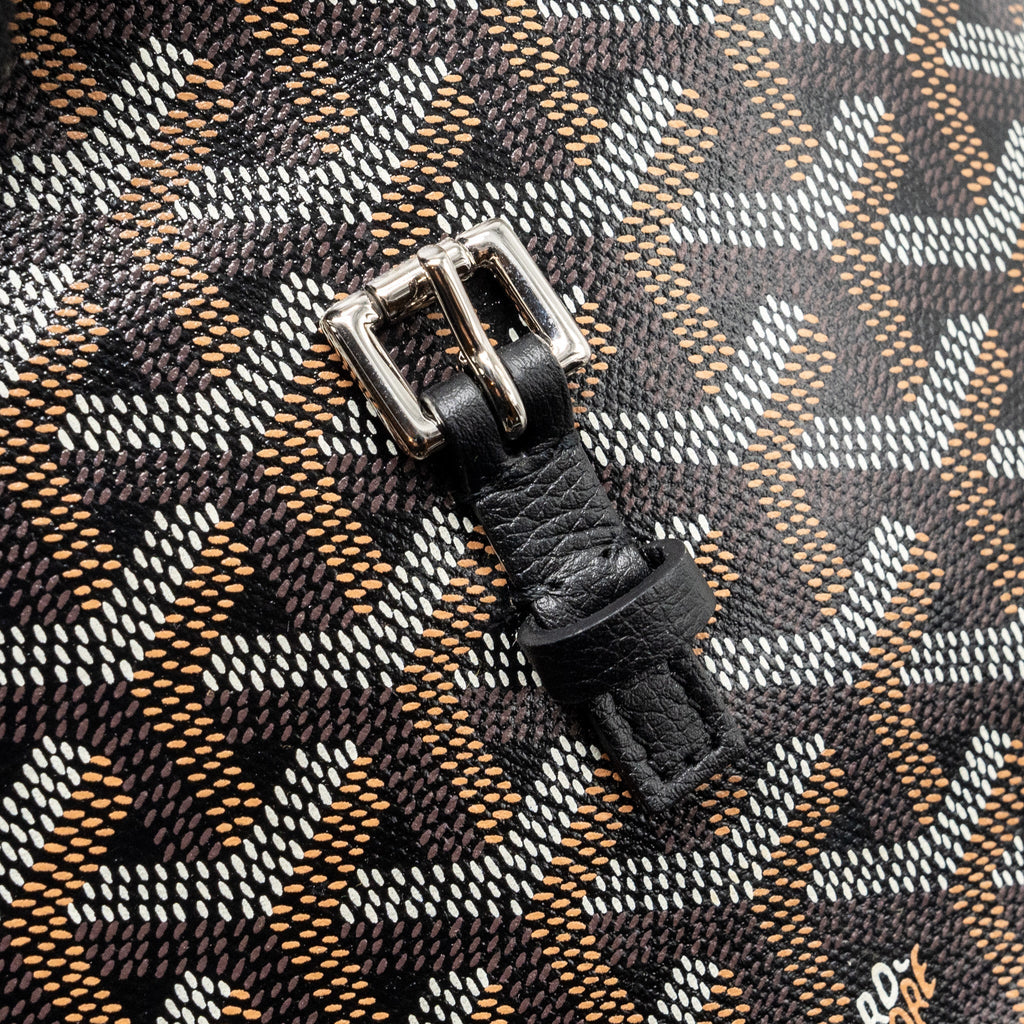 MINI ALPIN BACKPACK GOYRADLINE CANVAS / LEATHER BLACK SHW