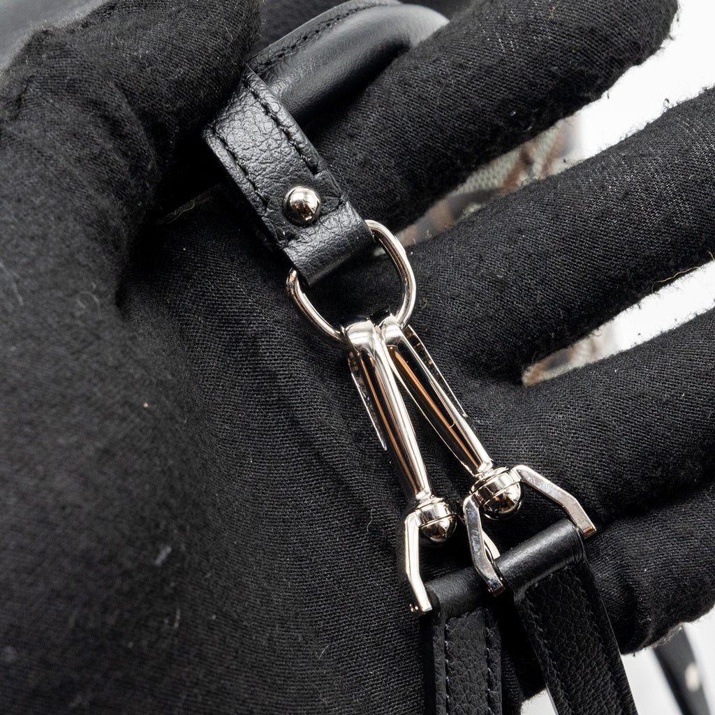 MINI ALPIN BACKPACK GOYRADLINE CANVAS / LEATHER BLACK SHW