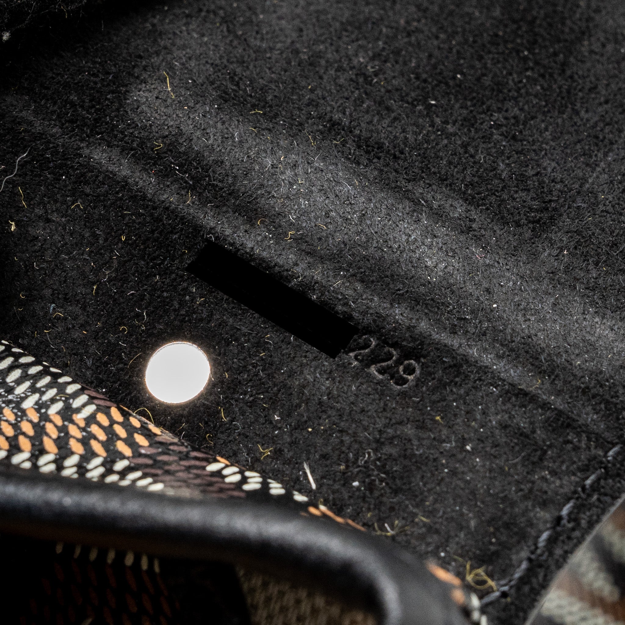 MINI ALPIN BACKPACK GOYRADLINE CANVAS / LEATHER BLACK SHW