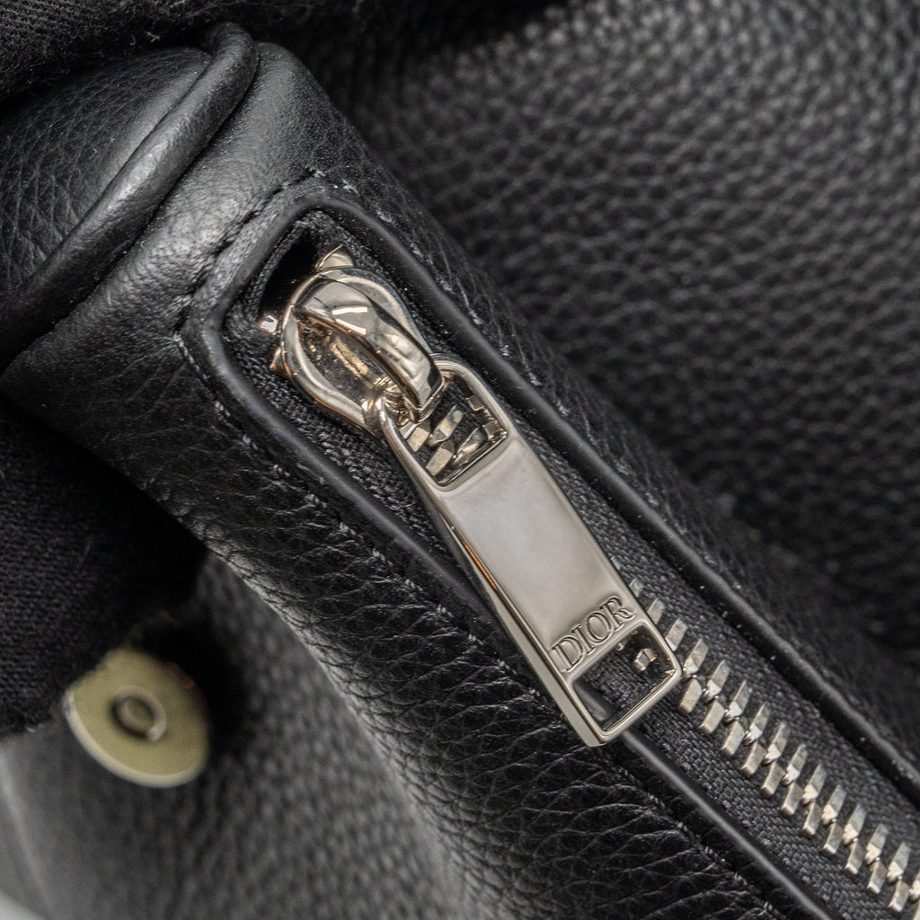 HOMME SADDLE BAG CALFSKIN BLACK SHW