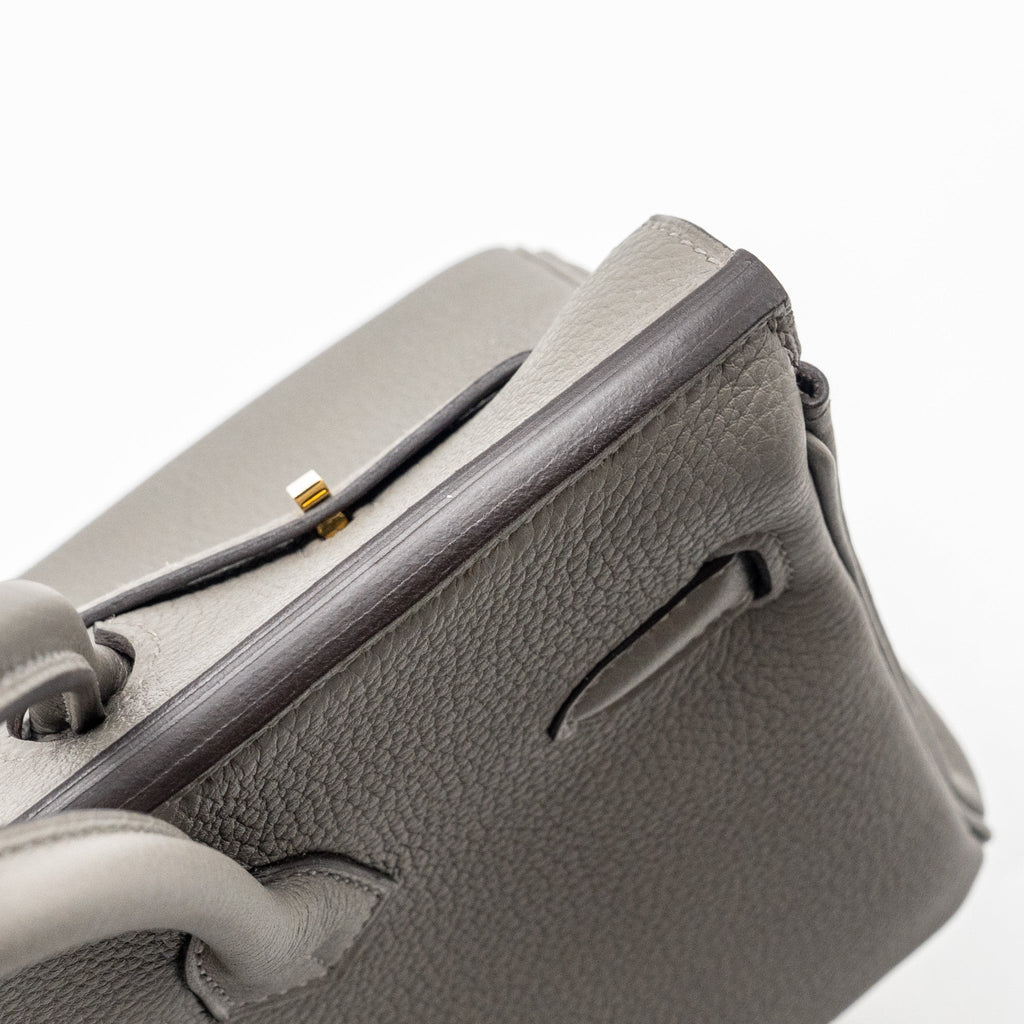 HERMES BIRKIN 25 TOGO GRIS MEYER GHW