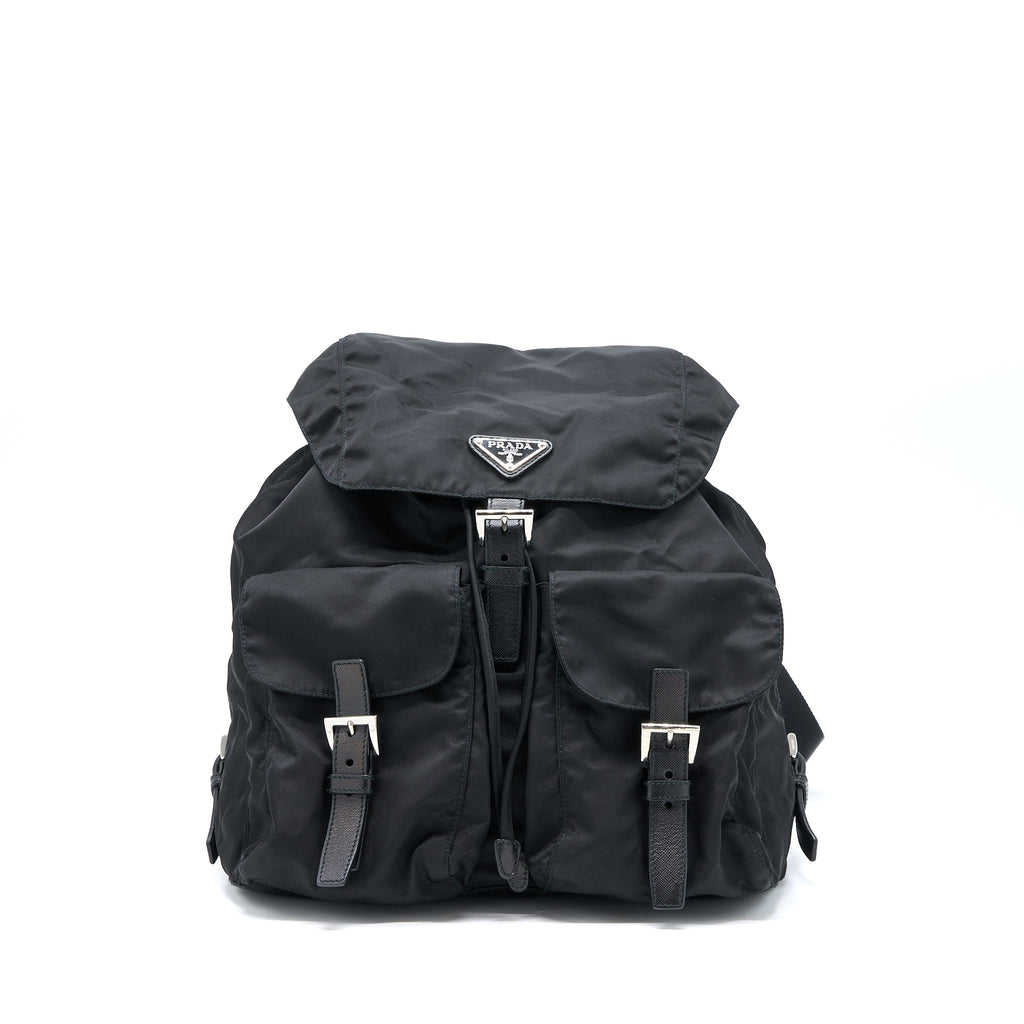 RE-NYLON BACKPACK BLACK SHW