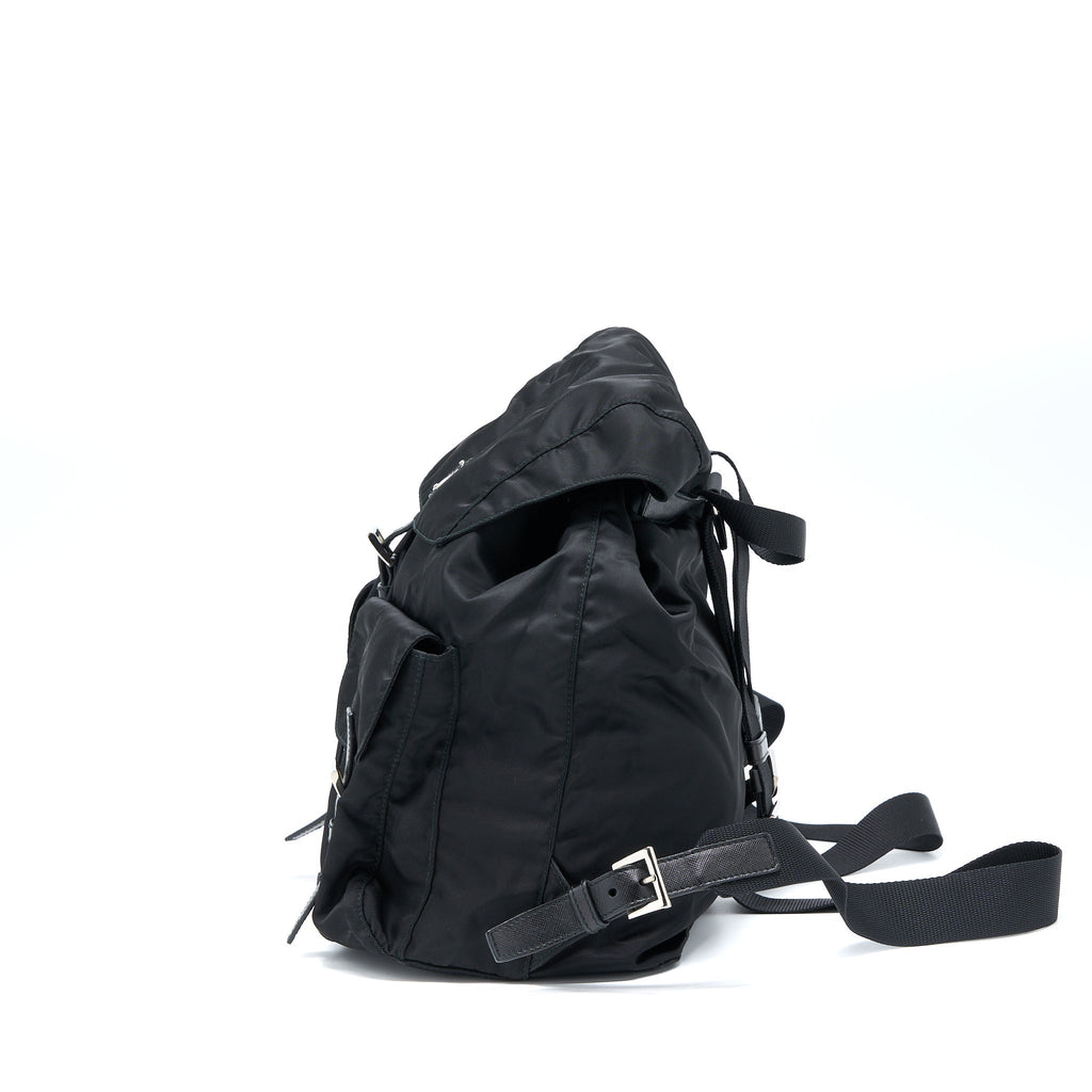 RE-NYLON BACKPACK BLACK SHW