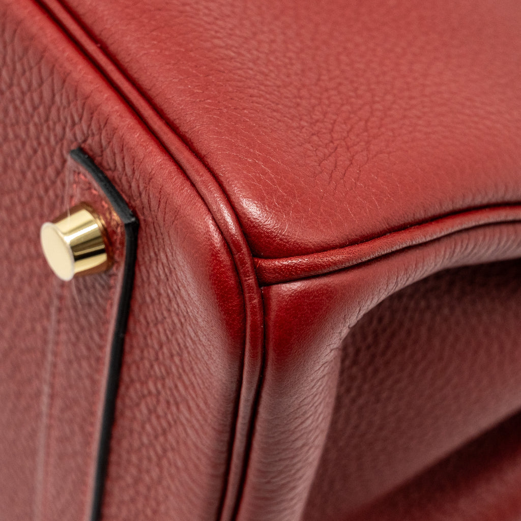 HERMES BIRKIN 30 TOGO ROUGE GRENAT GHW