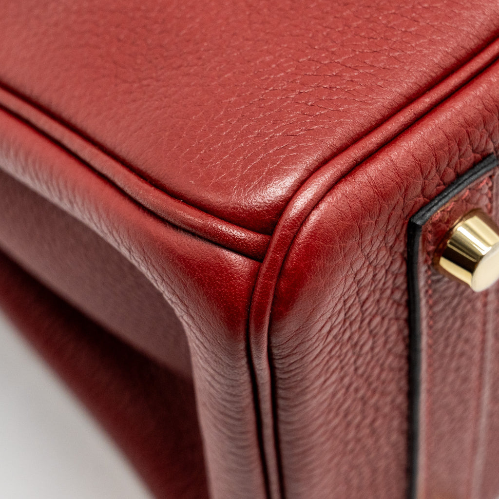 HERMES BIRKIN 30 TOGO ROUGE GRENAT GHW