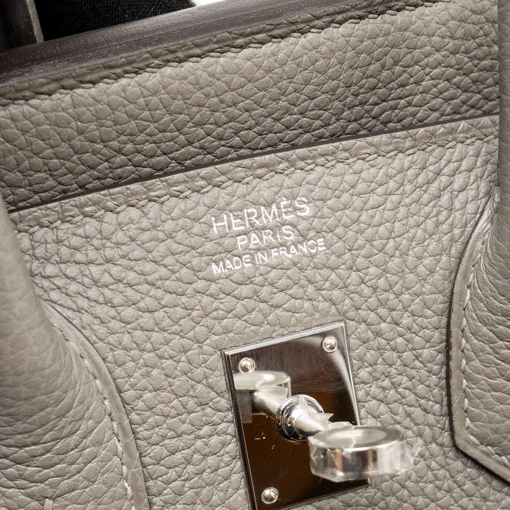HERMES BIRKIN 25 TOGO GRIS MEYER SHW