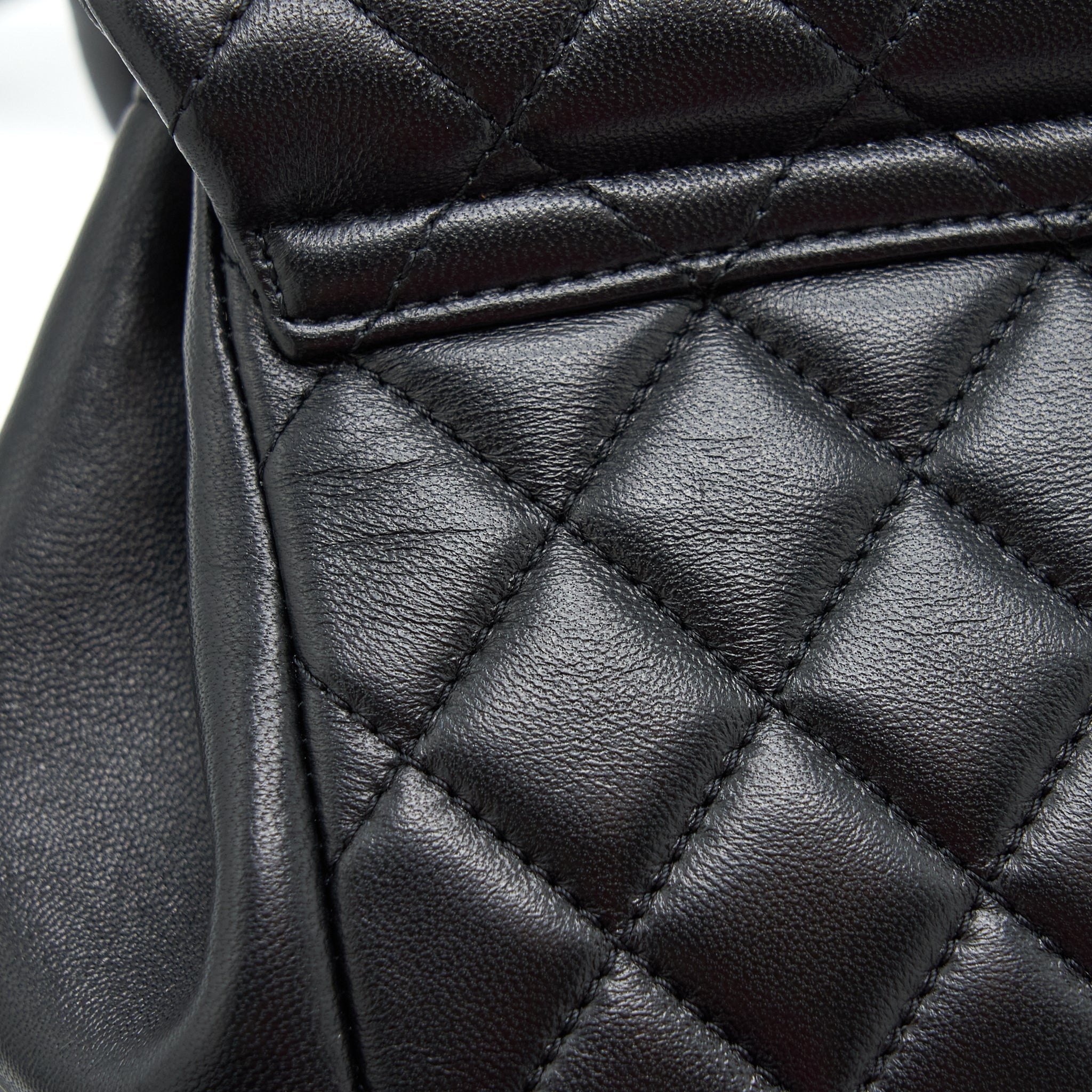 DUMA MINI BACKPACK LAMBSKIN BLACK LGHW(MICROCHIP)