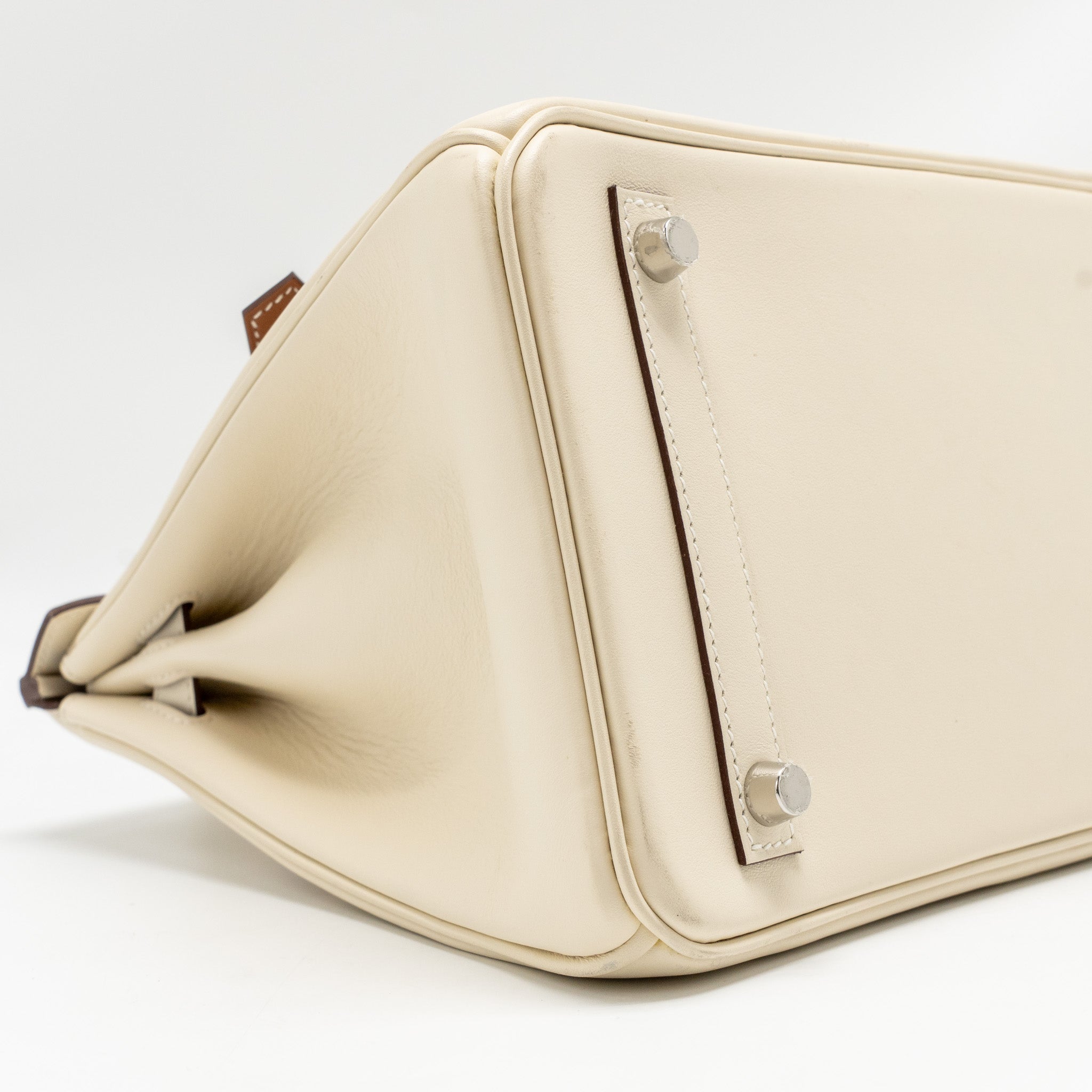 HERMES BIRKIN 30 COLORMATIC SWIFT NATA/CHAI/CUIVRE/LIME/MAUVE SHW
