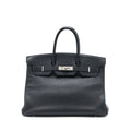HERMES BIRKIN 35 CALFSKIN BLACK SHW