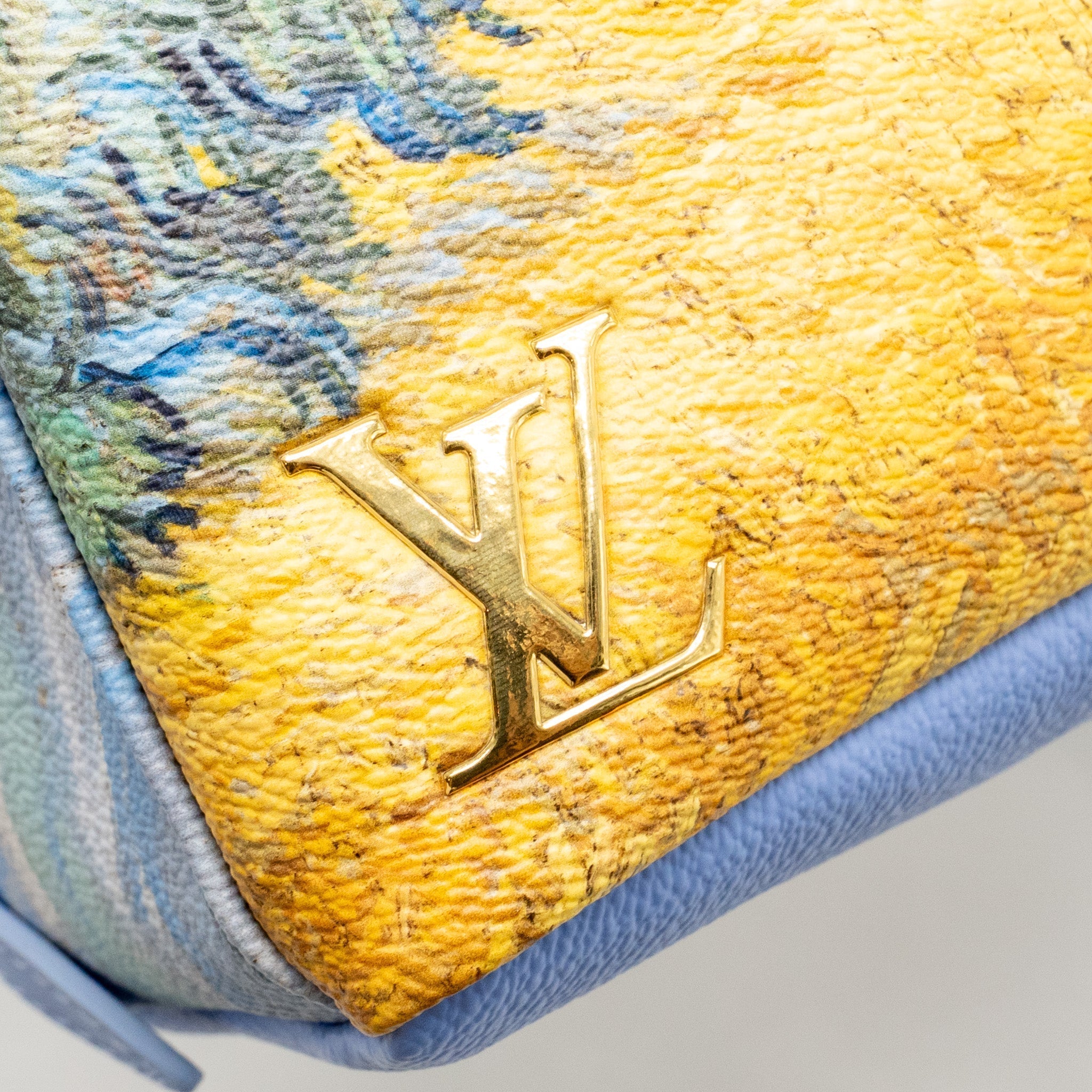JEFF KOONS VAN GOGH PALM SPRINGS BACKPACK MONOGRAM MULTICOLOUR GHW