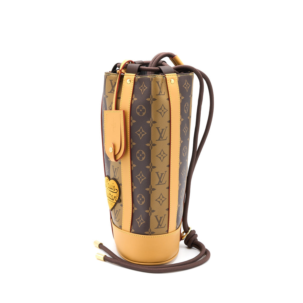 X NIGO RANDONNEE MESSENGER MONOGRAM REVERSE CANVAS GHW (NEW VERSION)