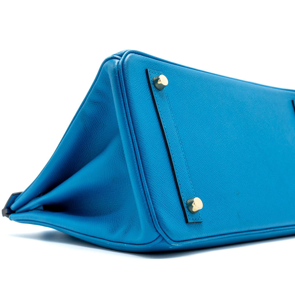 HERMES BIRKIN 30 EPSOM BLUE GHW