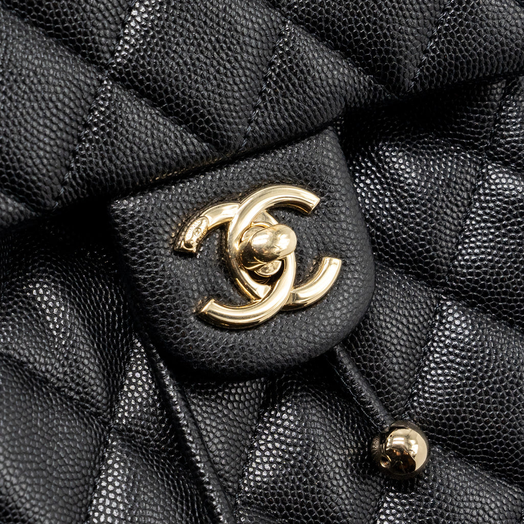 23S MINI BACKPACK CAVIAR BLACK LGHW (MICROCHIP)