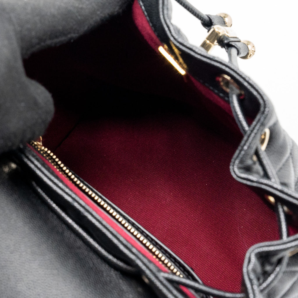 23S MINI BACKPACK CAVIAR BLACK LGHW (MICROCHIP)