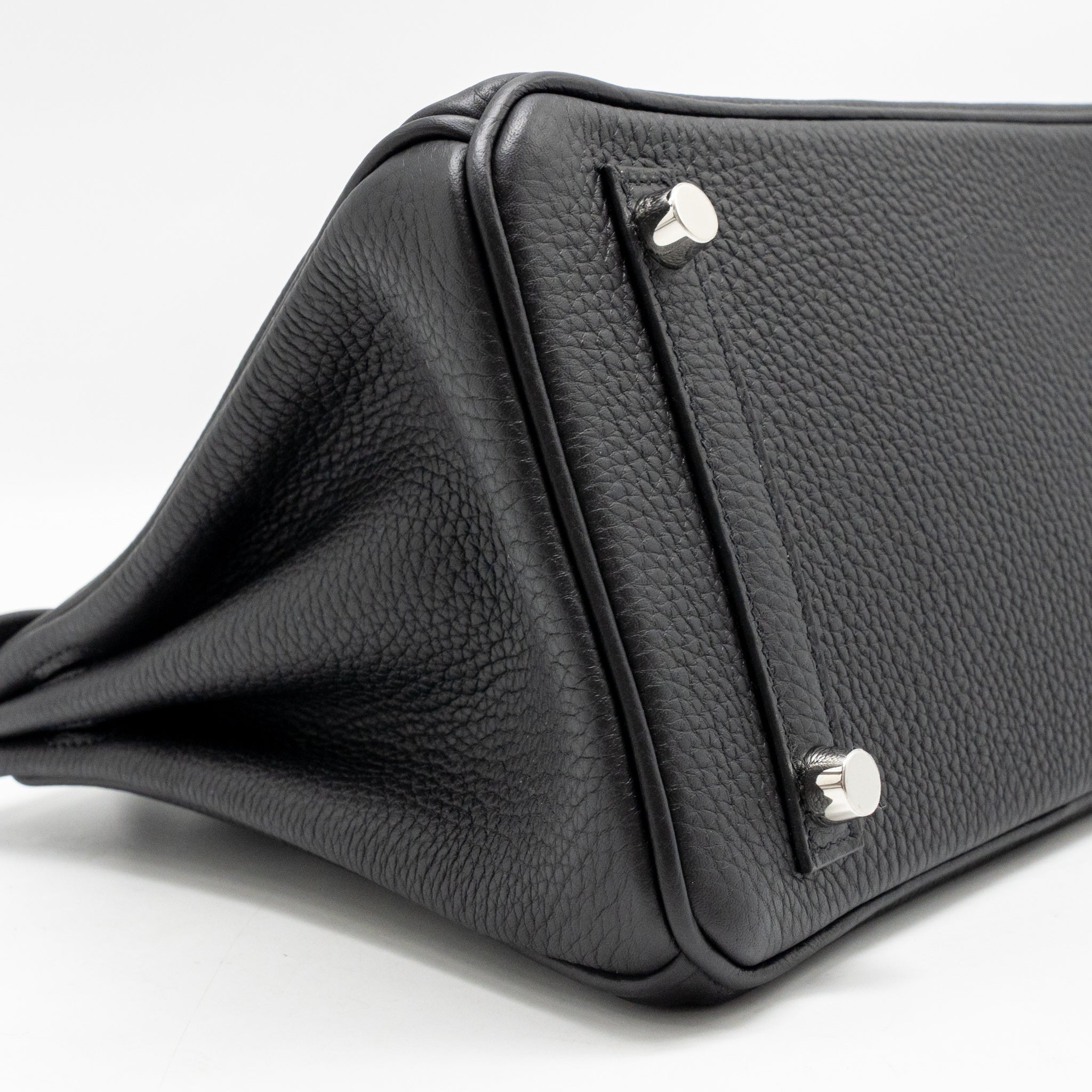 HERMES BIRKIN 25 TOGO BLACK SHW