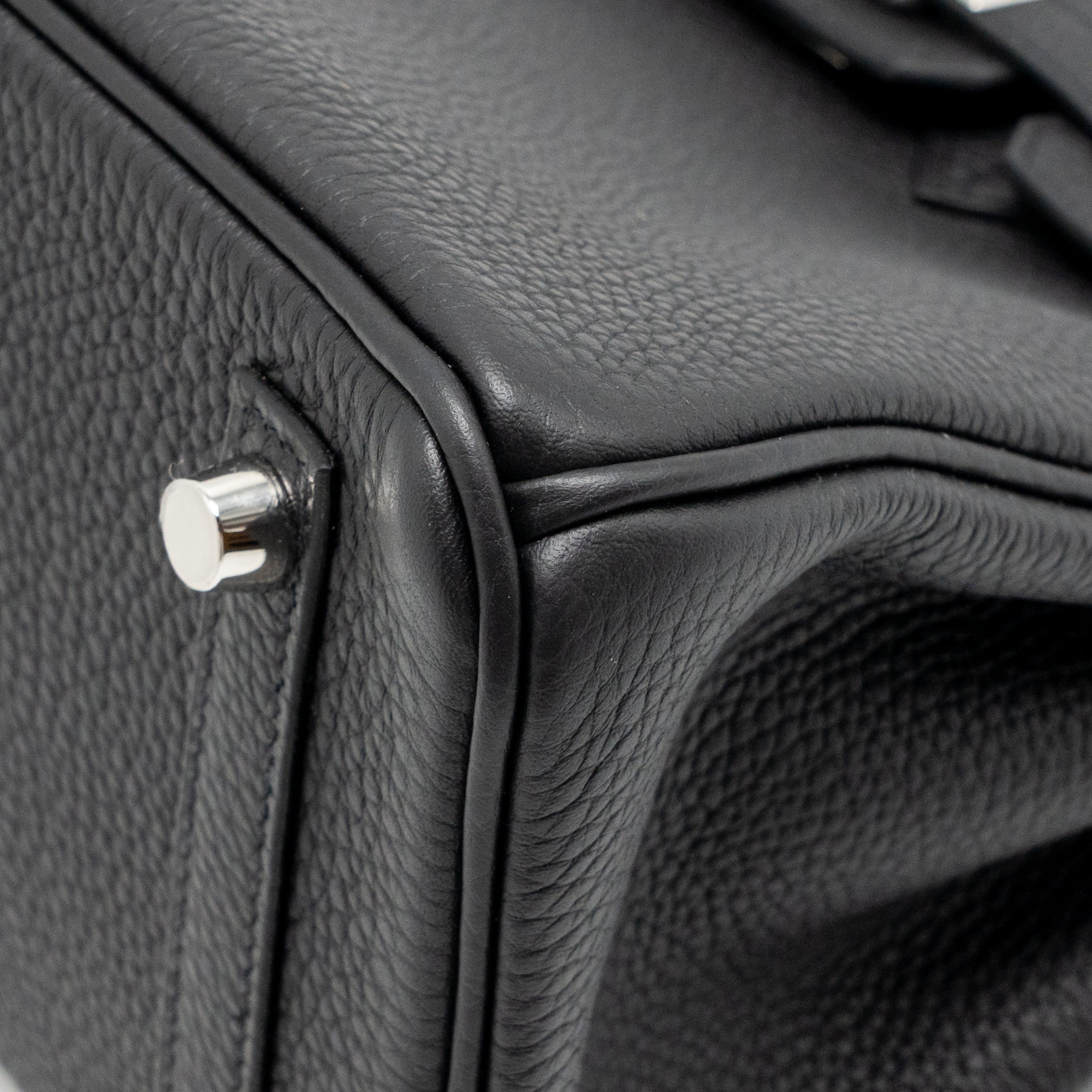 HERMES BIRKIN 25 TOGO BLACK SHW