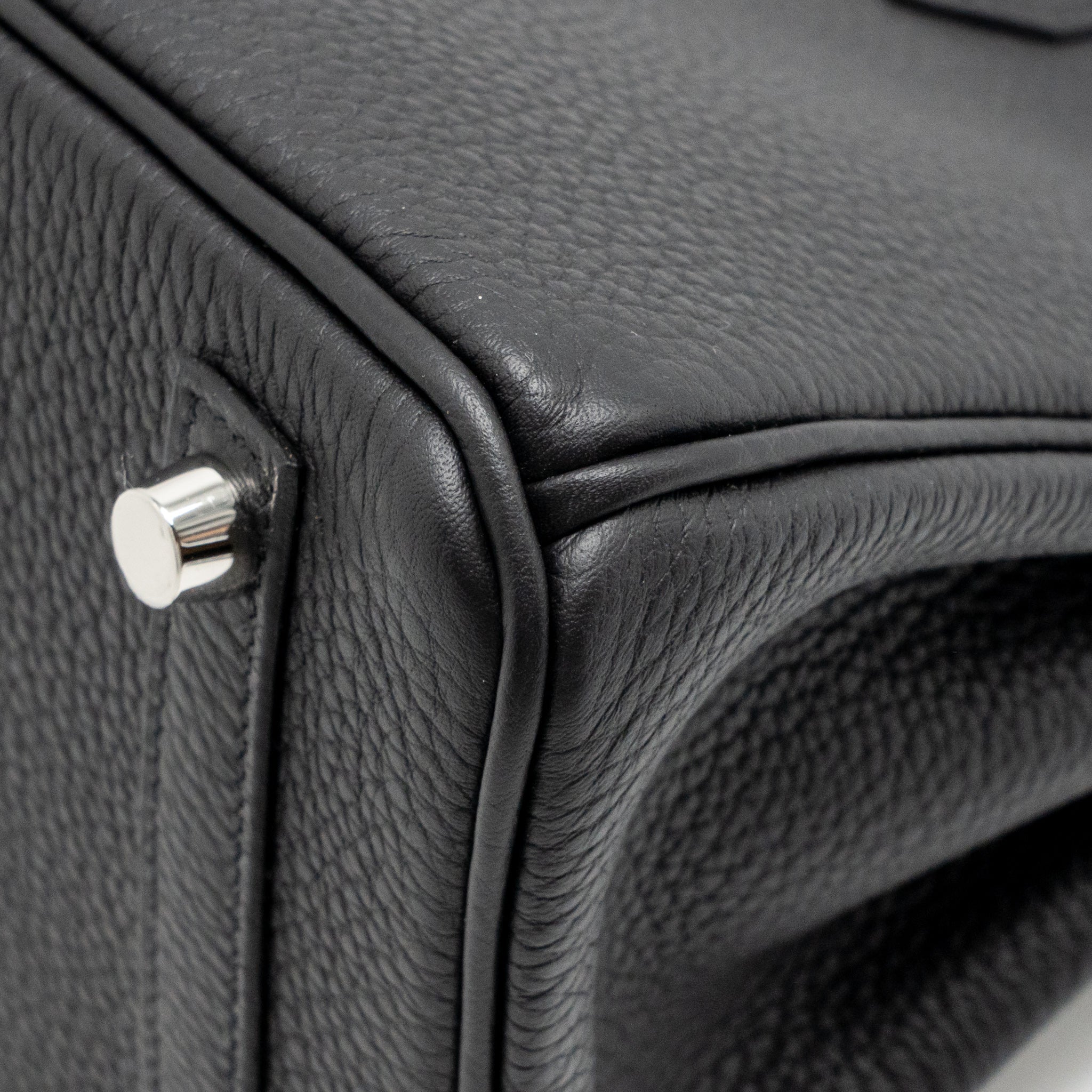 HERMES BIRKIN 25 TOGO BLACK SHW