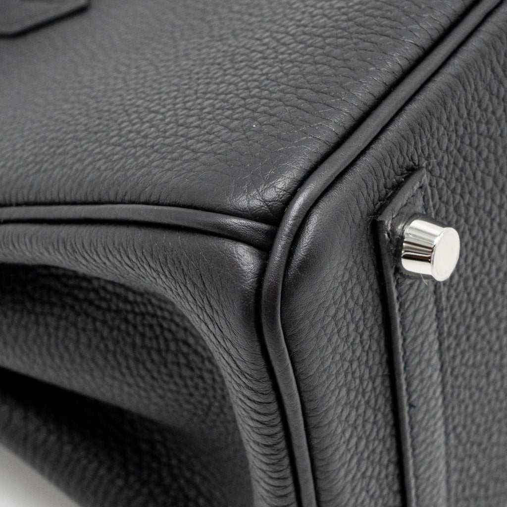 HERMES BIRKIN 25 TOGO BLACK SHW