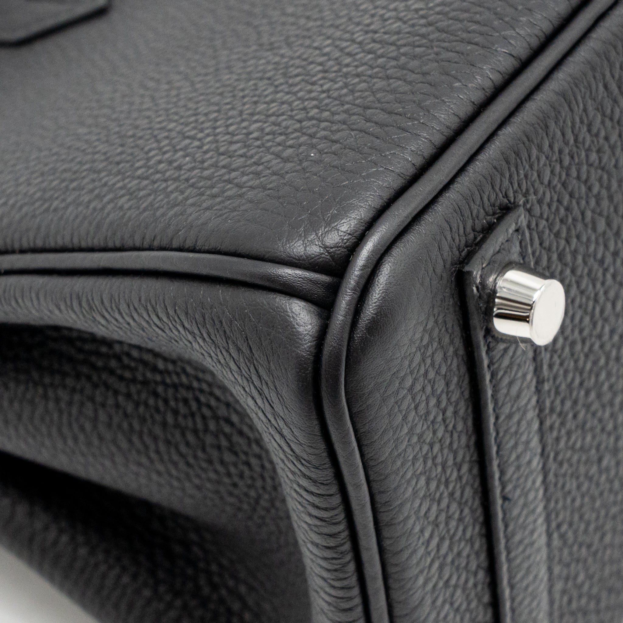 HERMES BIRKIN 25 TOGO BLACK SHW