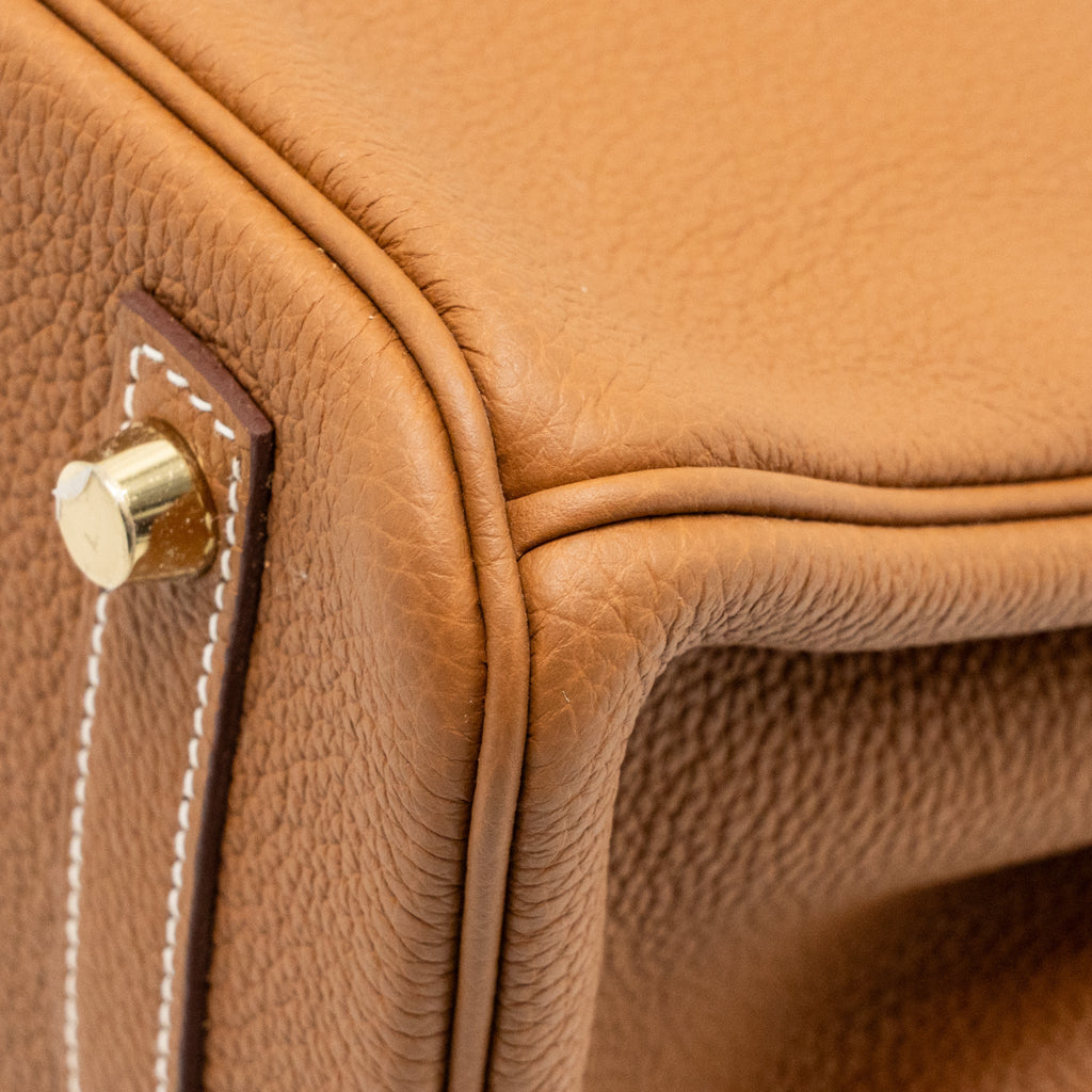 HERMES BIRKIN 30 TOGO GOLD GHW
