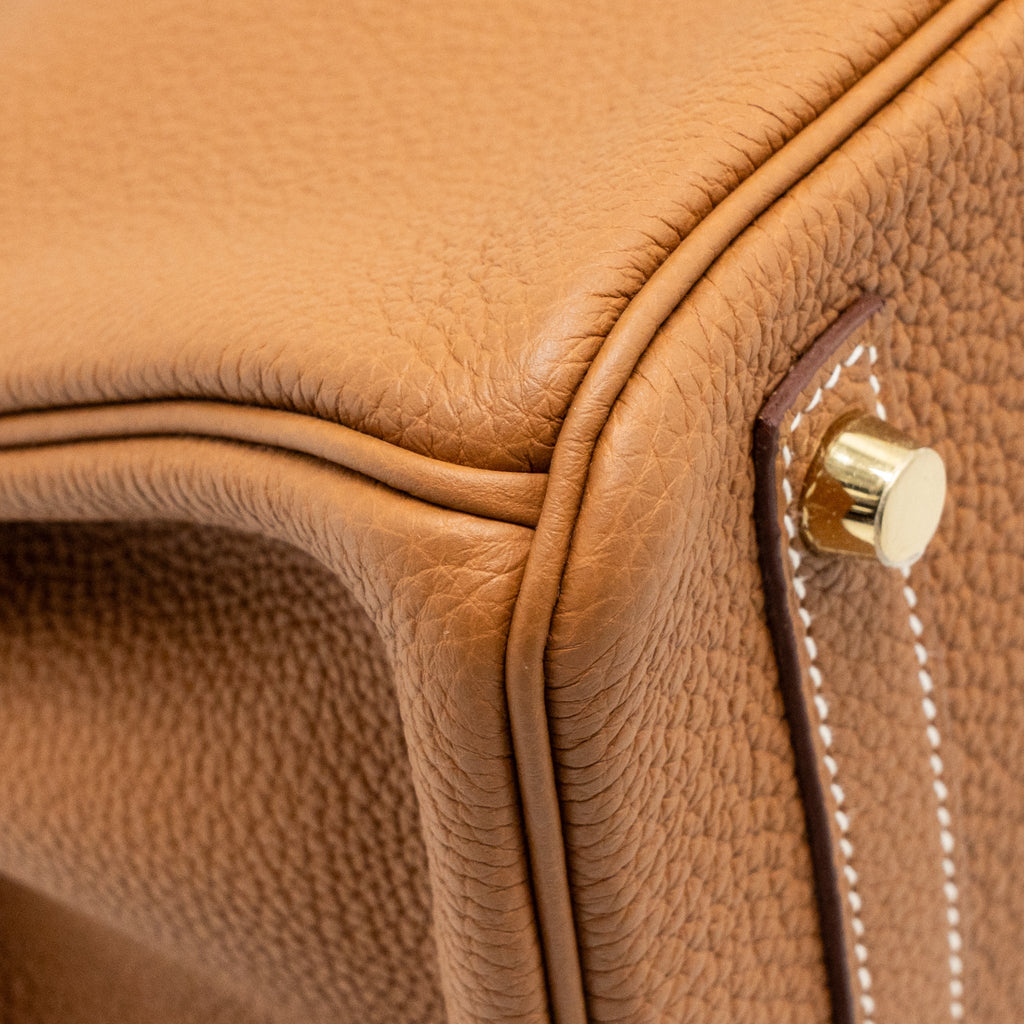 HERMES BIRKIN 30 TOGO GOLD GHW
