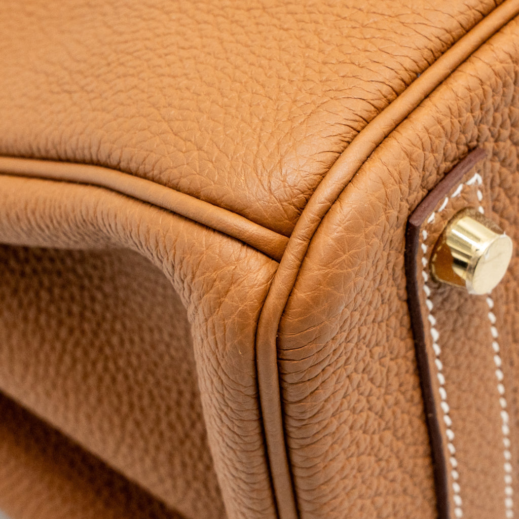 HERMES BIRKIN 30 TOGO GOLD GHW
