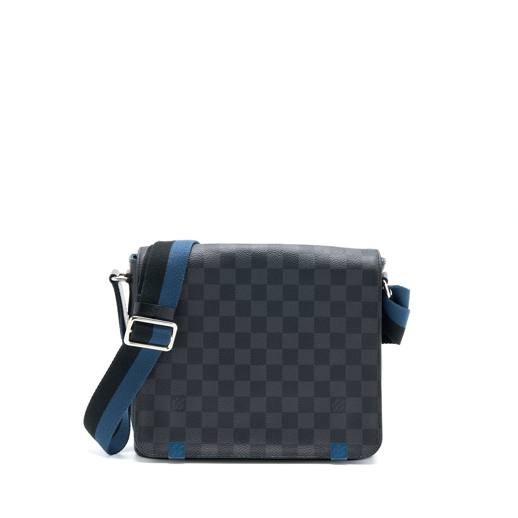 MESSENGER BAG DAMIER GRAPHITE SHW