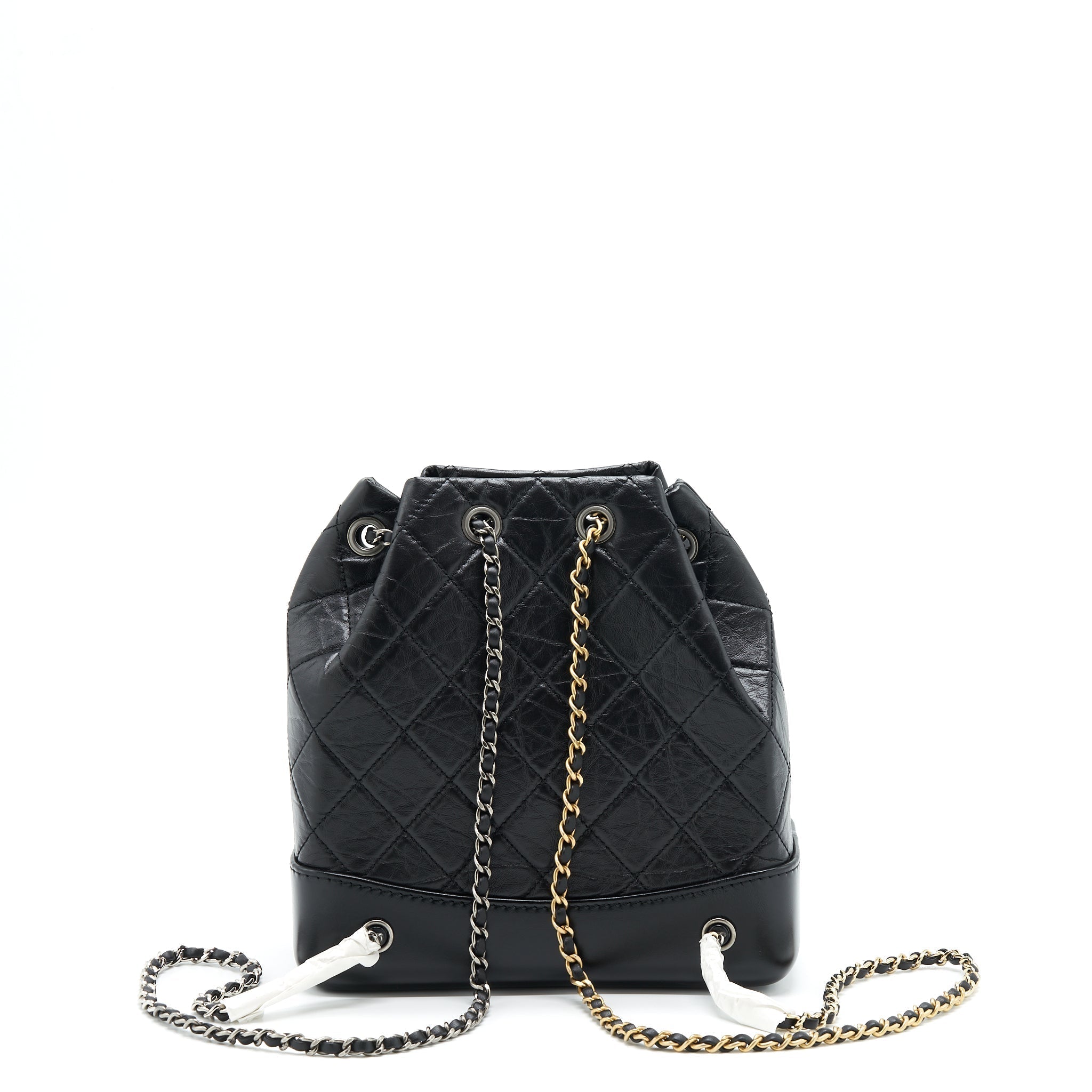 SMALL GABRIELLE BACKPACK CALFSKIN MULTICOLOUR HARDWARE (MICROCHIP)